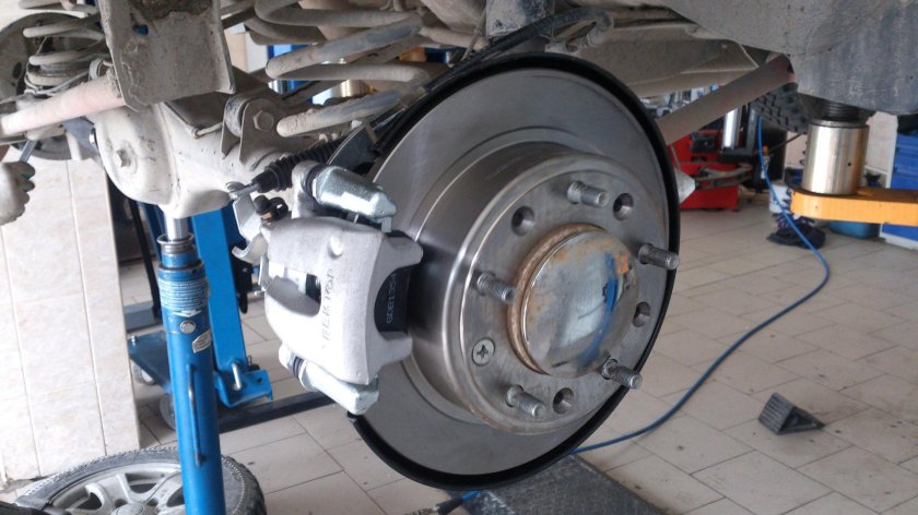 Задние дисковые тормоза на ниву 2121