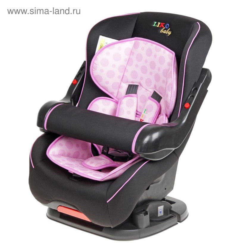 Автокресло liko baby lb 510 волна в точку