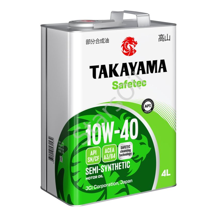 Масло моторное takayama safetec