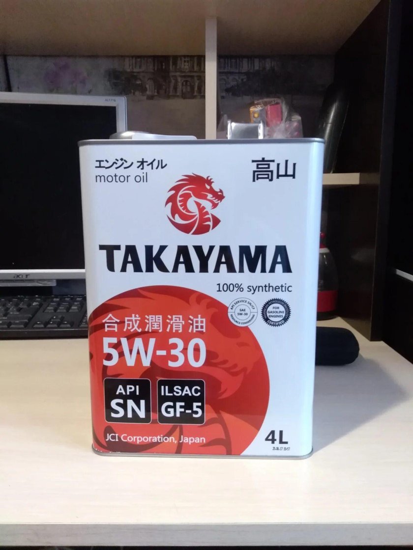 Японское моторное масло Takayama 5w30