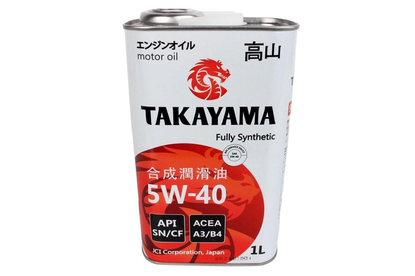 Японское масло моторное Takayama Green