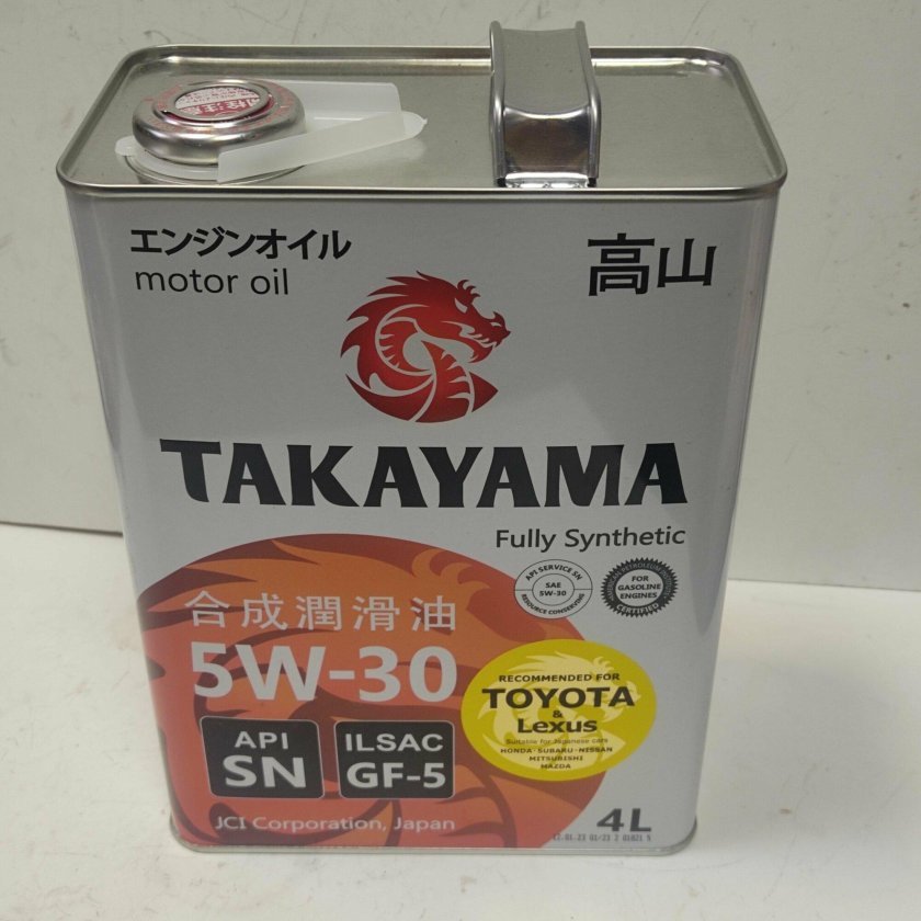 Takayama 5w30 SN gf-5