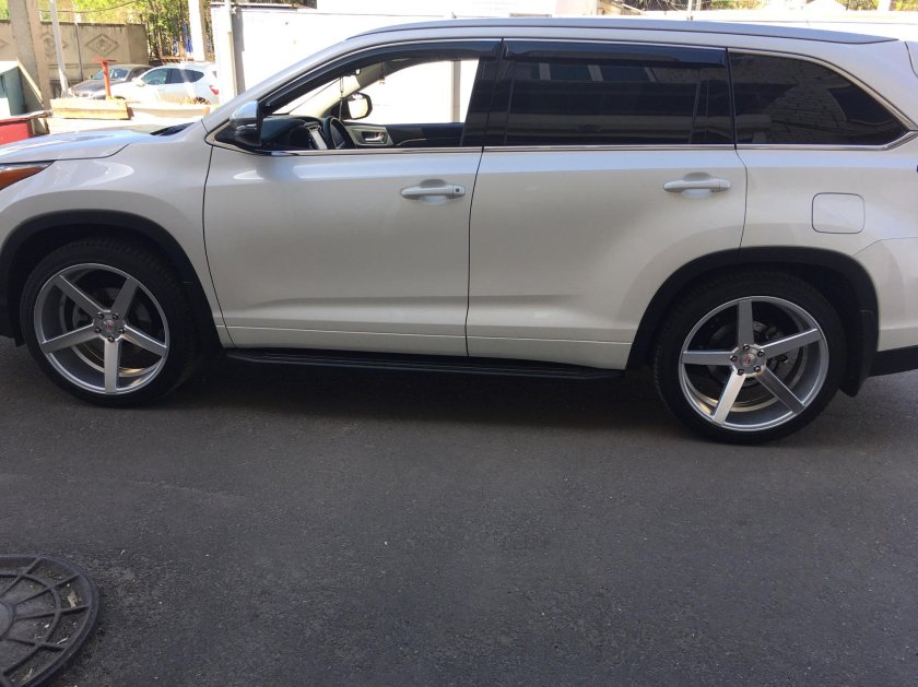 Тойота хайлендер на дисках r20