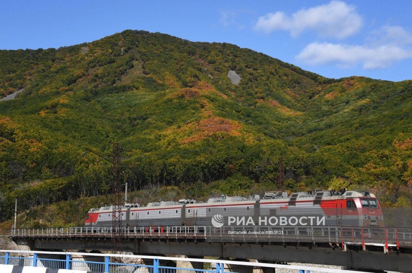 Движение поезда