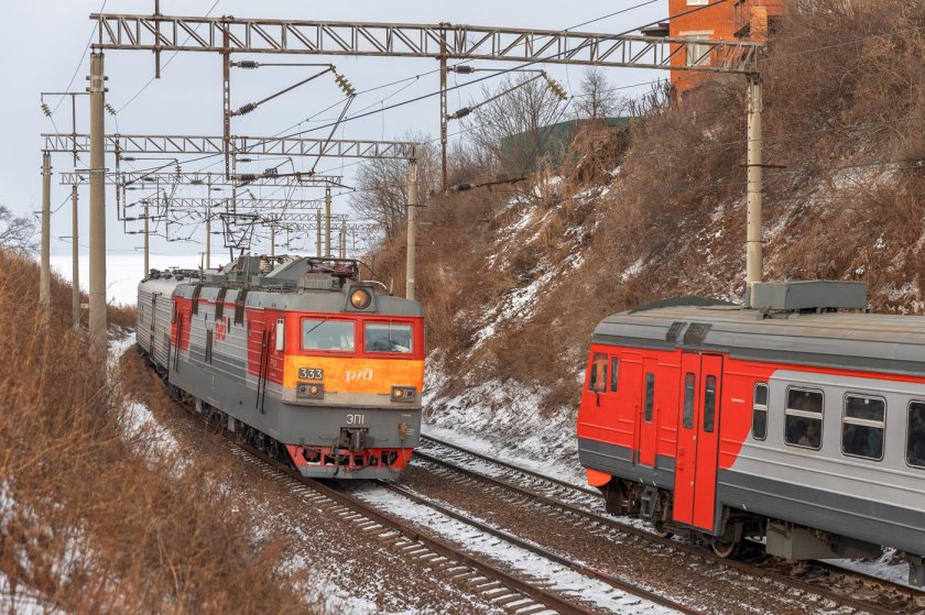 Поезд локомотив