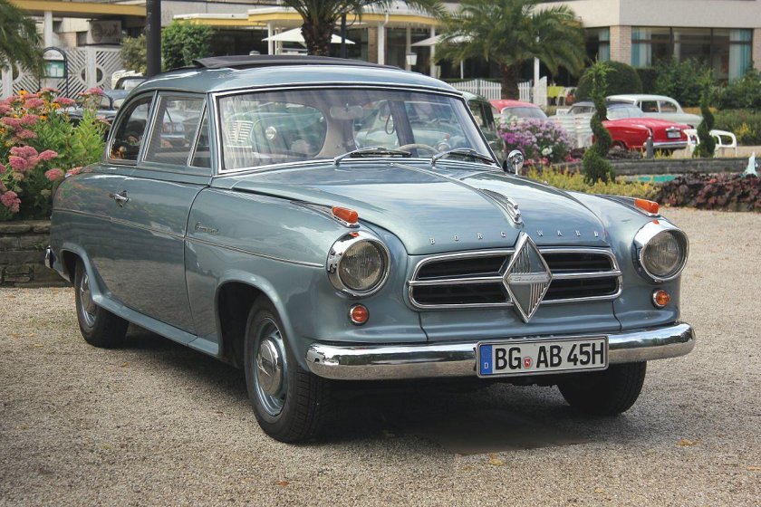 1957 Borgward Hansa Coupe.