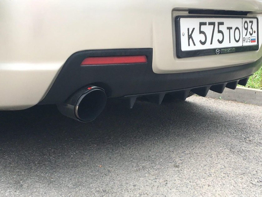 Диффузор заднего бампера Мазда 3 БК