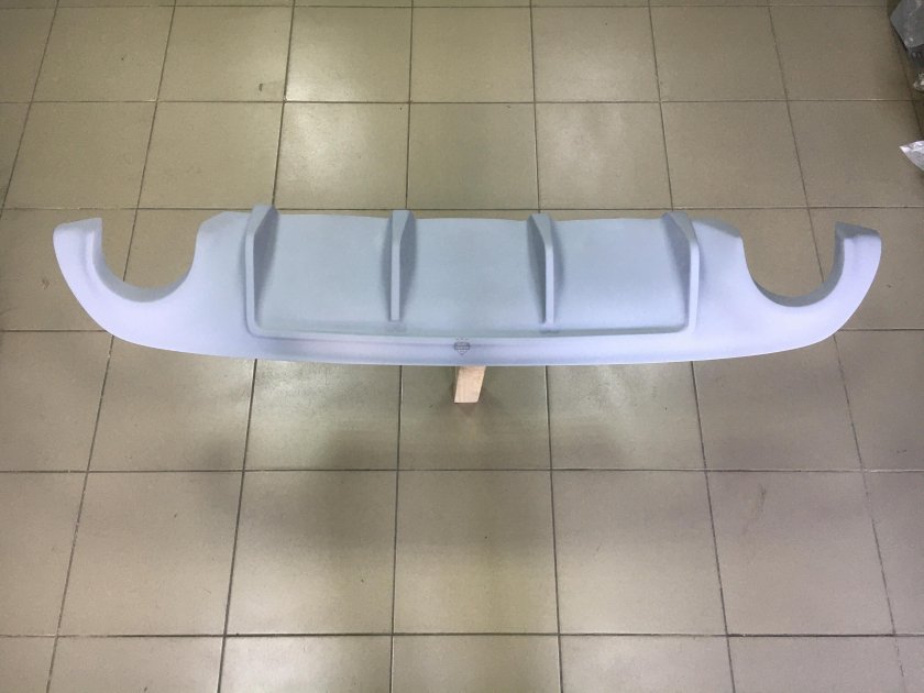 Диффузор заднего бампера форд фокус 3