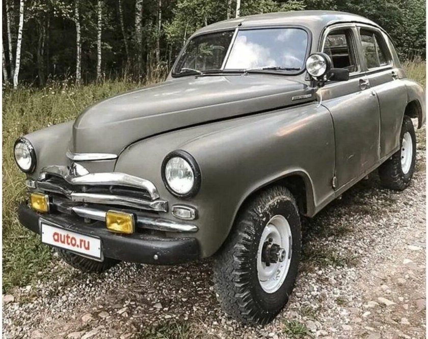 ГАЗ М 72 победа 4х4