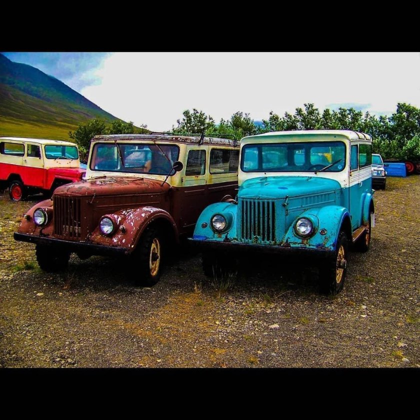 Исландские ГАЗ-69