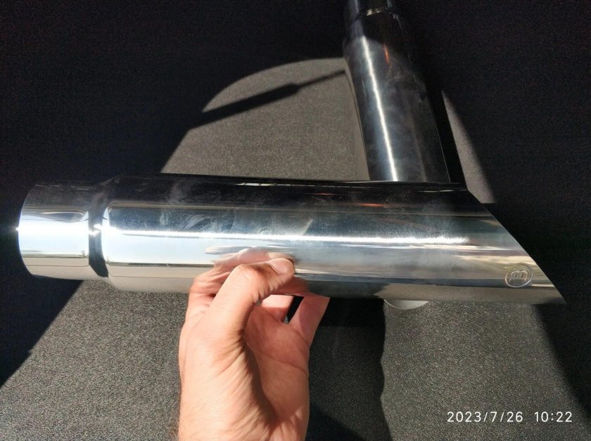 W140 Brabus глушитель