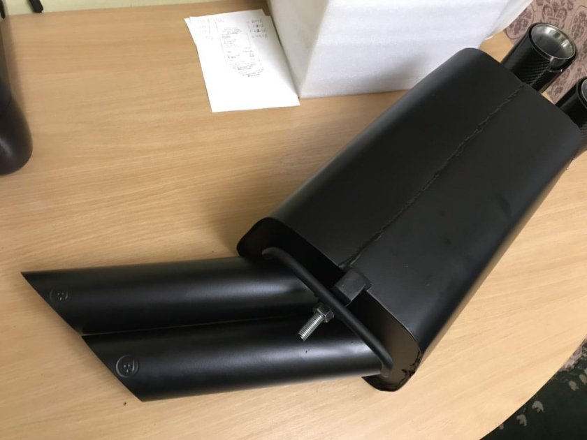 Глушитель Брабус w124