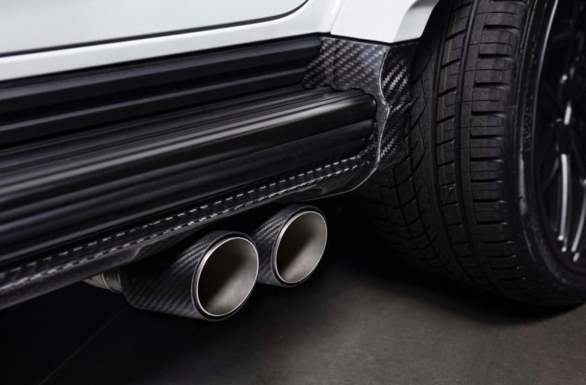 Выхлоп Мерседес АМГ g63