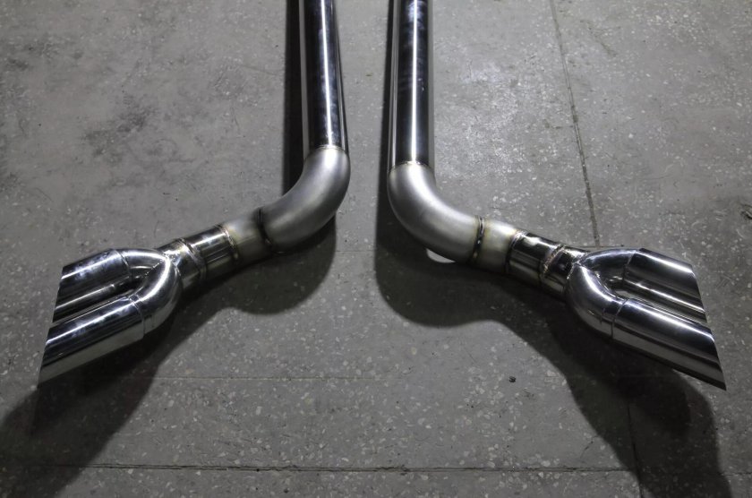 Выхлопная система Гелендваген