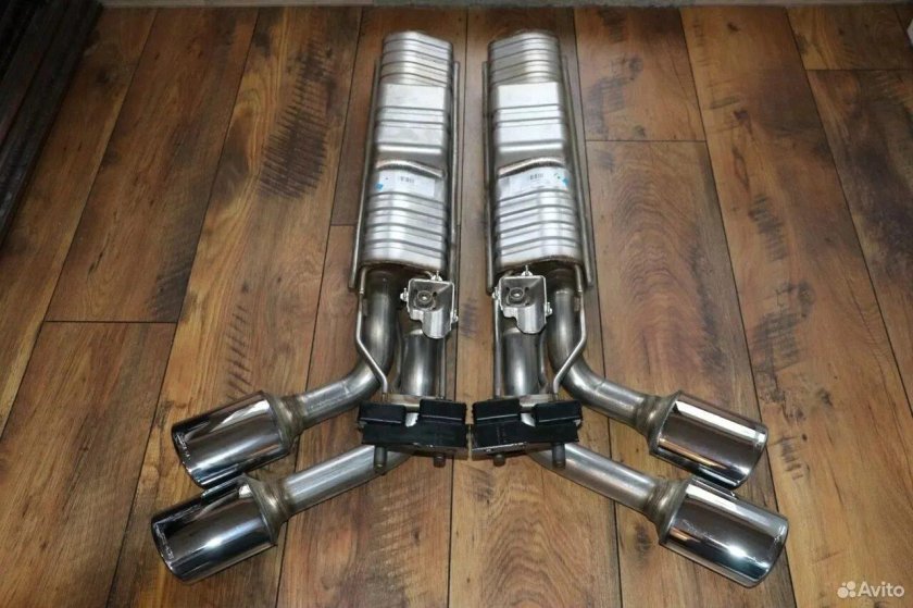 Выхлоп АМГ 63 Гелендваген