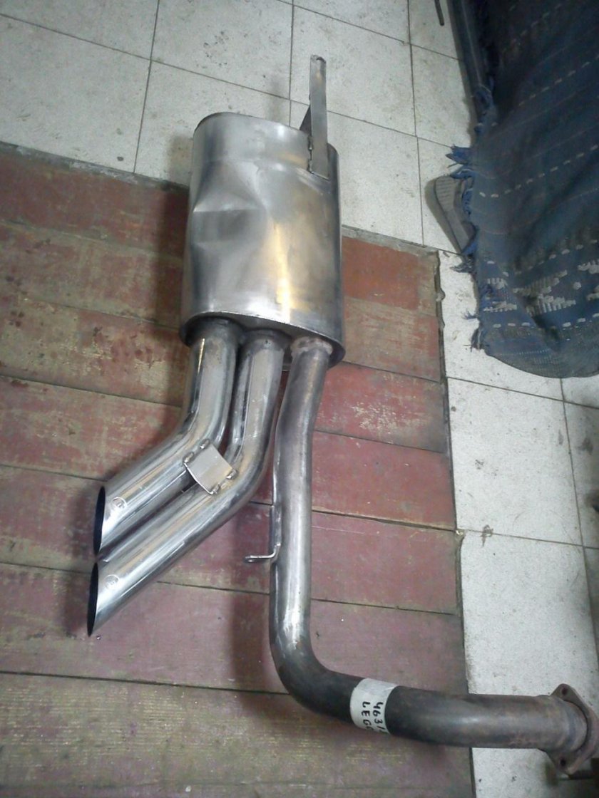 Выхлопная система Brabus w463