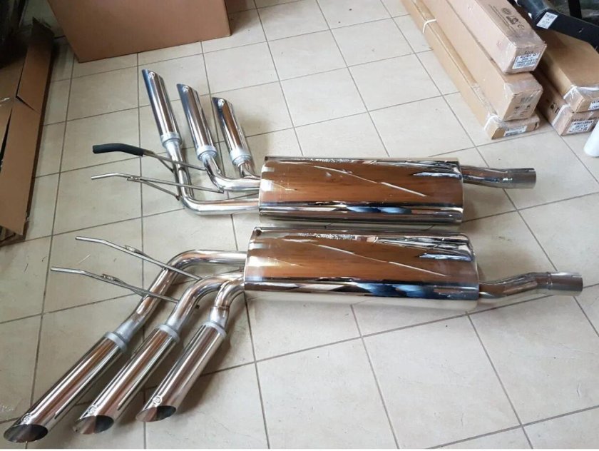 Выхлоп w463 Брабус