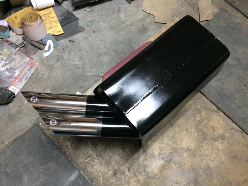 Глушитель Мерседес 124 Брабус