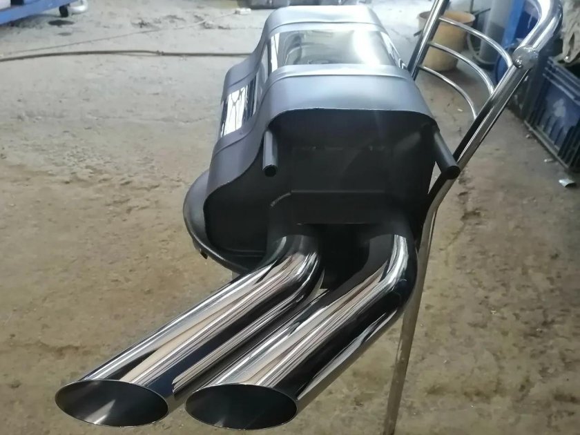 Выхлоп Брабус на ВАЗ 2110