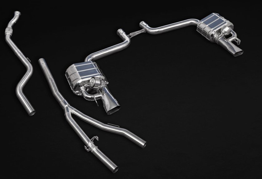 Выхлопная система Мерседес 126