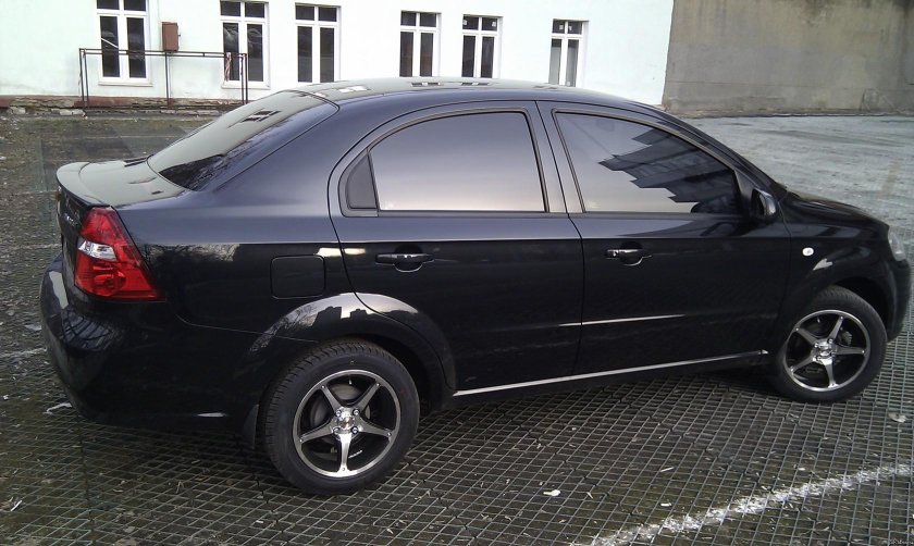 Шевроле Авео т250 на литье r15