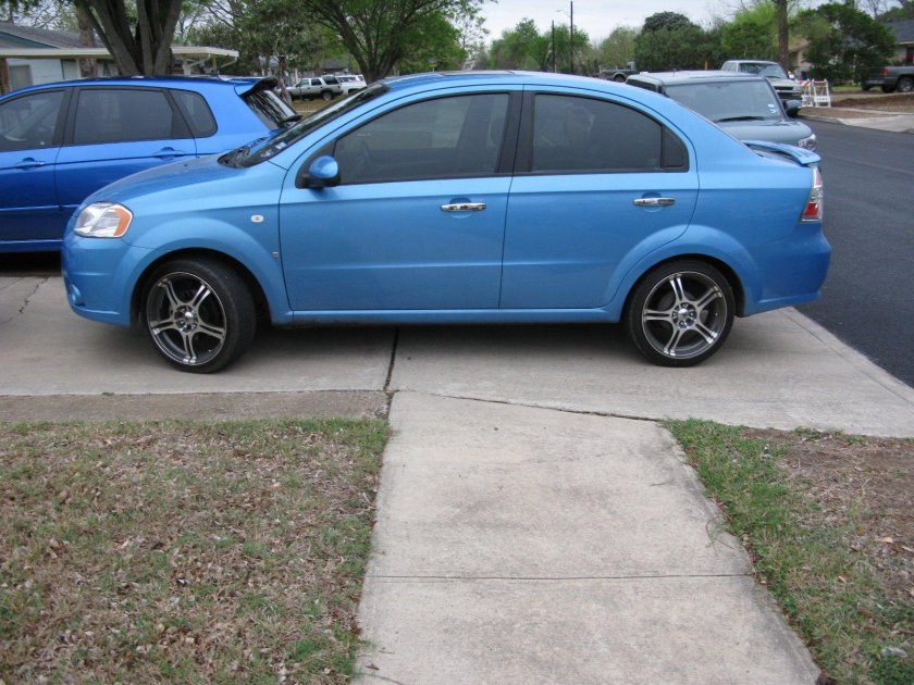 Диски на Шевроле Авео т250