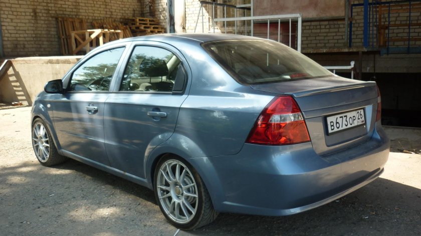 Chevrolet Aveo т250 седан