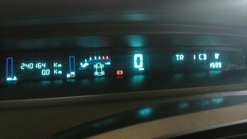 Панель приборов Scenic 2