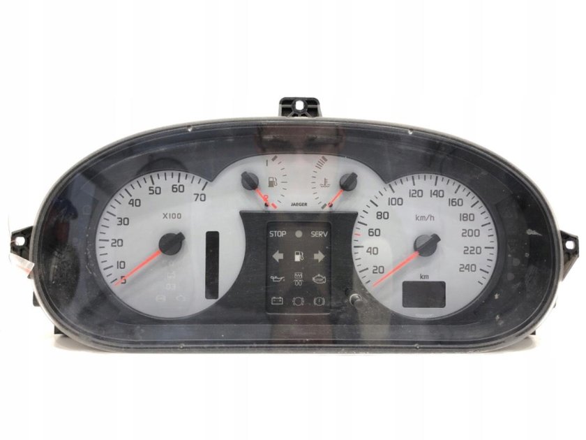 Приборная панель рено меган 1 с кольцами