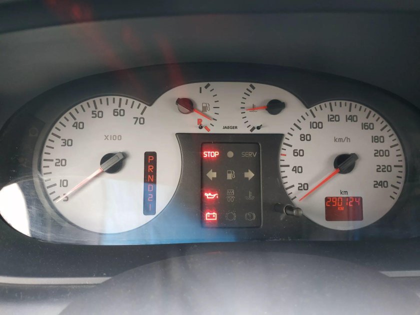 Панель приборов Рено Меган Сценик 1