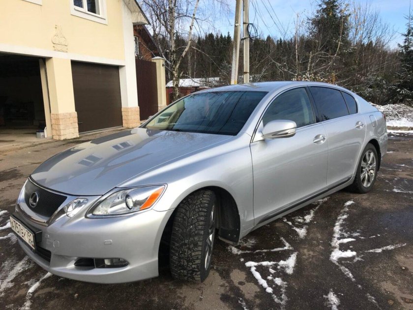 Lexus GS 2008 серебристый