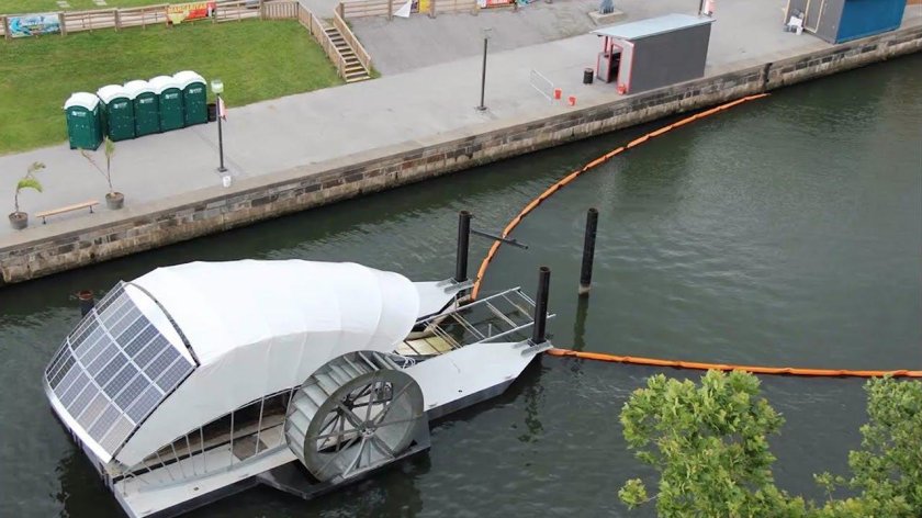 Роботы для очистки водоемов