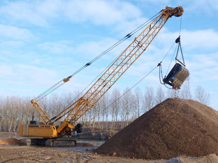 Драглайн Liebherr HS 835