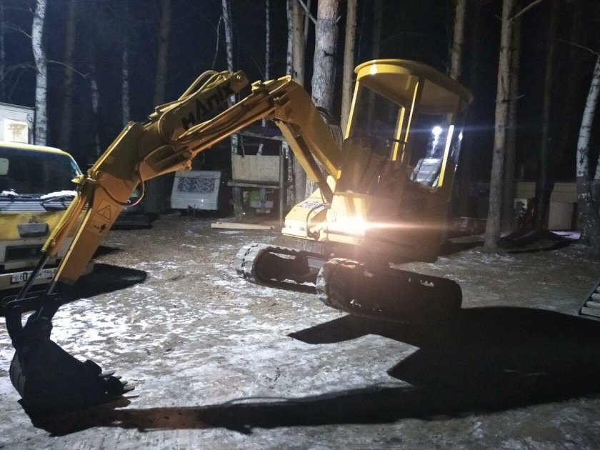 Мини экскаватор