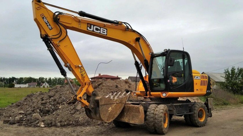Колесный экскаватор JCB js 175w