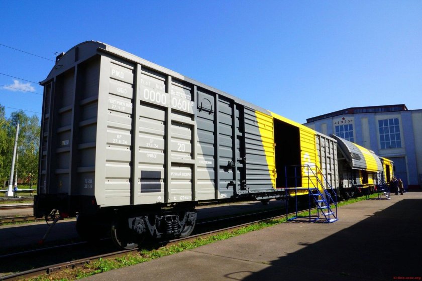 Вагон РЖД Крытый грузовой