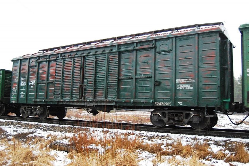 Крытый универсальный вагон (модель 11-6874)