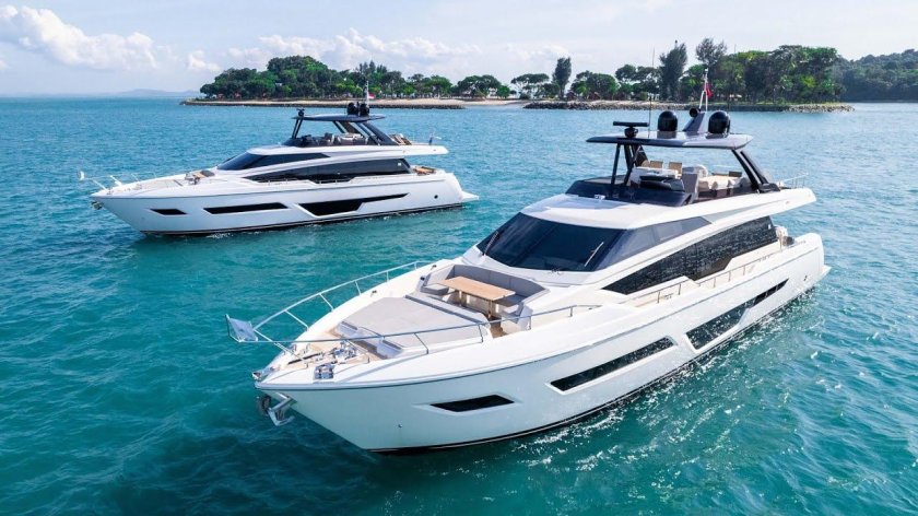 Моторная яхта Ferretti 780