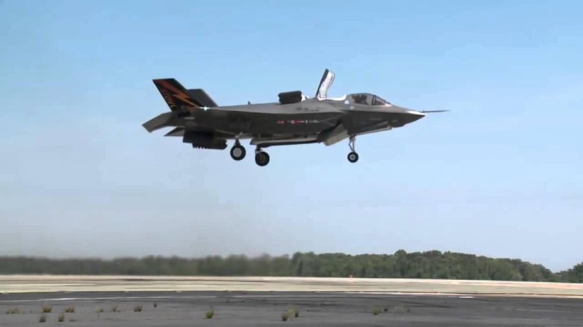 F35 самолет вертикальный взлет