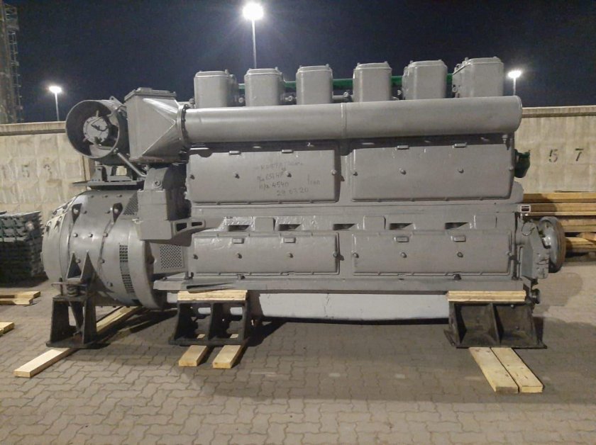 Тепловозный дизель д50