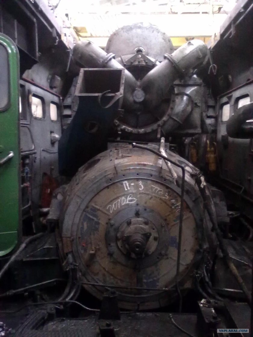 Дизель тепловоза 2тэ10м