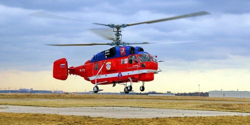 Пожарный вертолет ка-32