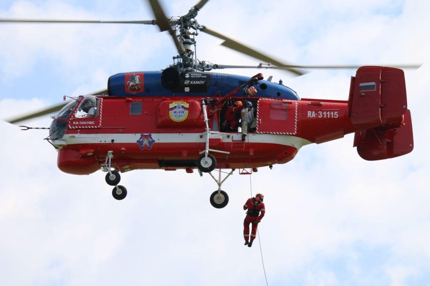 Пожарный вертолет ка 32