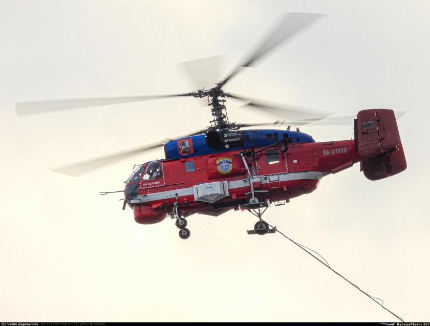 Пожарный вертолет ка-32