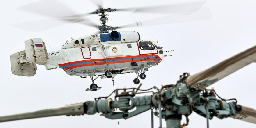 Ка-32 кабина