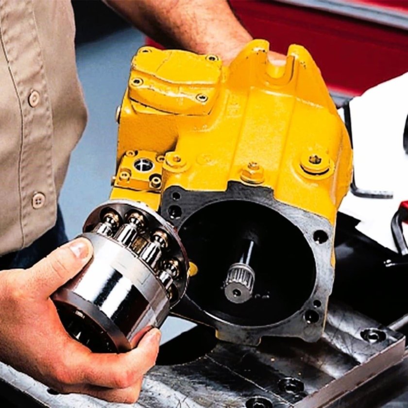 Плунжерный масляный насос