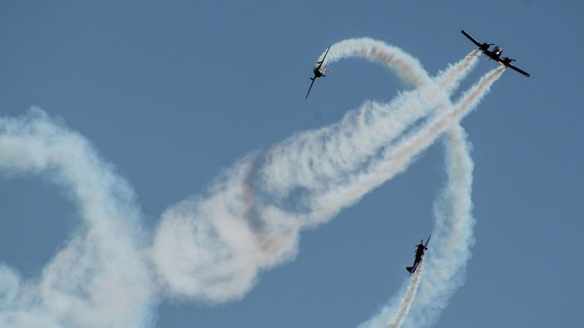 Первый полёт пилотажная группа