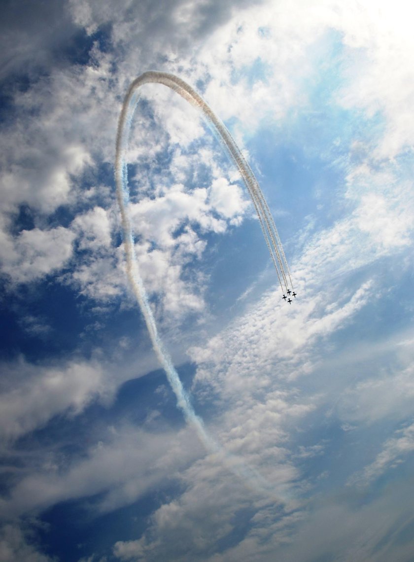 Фигура пилотажа петля Нестерова