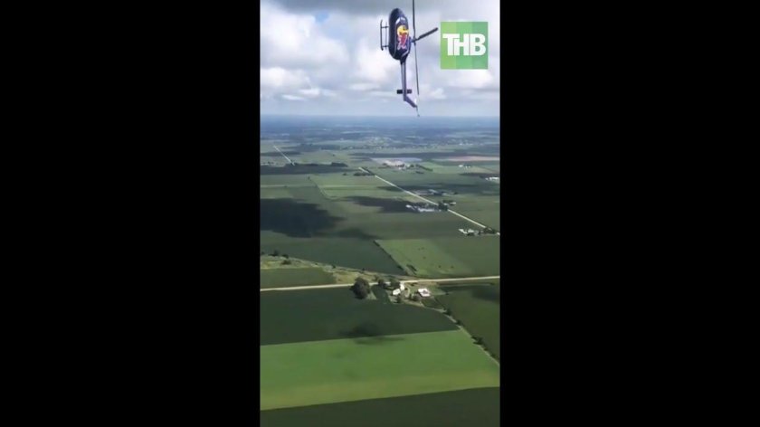 Мертвая петля на вертолете Блэкхок