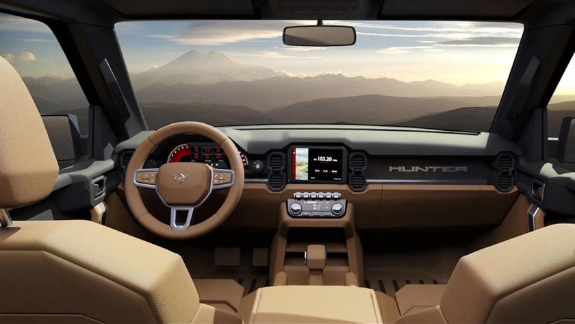 УАЗ Хантер 2022 салон
